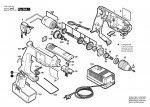 Bosch 0 601 933 503 Gbm 12 Ves-3 Batt-Oper Drill 12 V / Eu Spare Parts